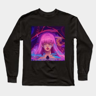 Belle Anime Movie Suzu Fan art Long Sleeve T-Shirt